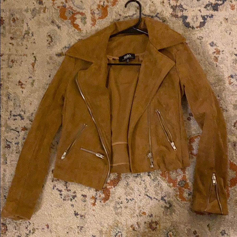 Suede Moto jacket - Picture 2 of 2